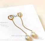 AAA Fake Celine Pearl Drop Earrings